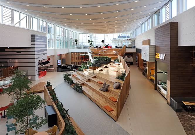 food court